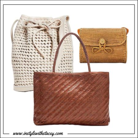 New brand alert!! While shopping the JCrew site, I found a gorgeous collection of woven bags from a brand I’ve never heard of! Rich colors and impressive quality without an excessive price tag. Do you know Bambien?

#LTKitbag #LTKSeasonal #LTKworkwear