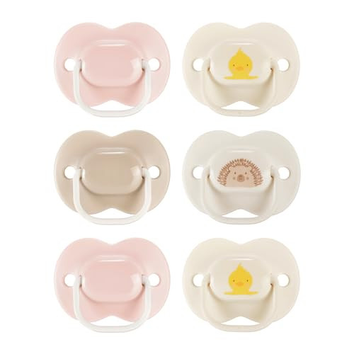 Tommee Tippee Anytime Dummies, 0-6 Months, 6 Pack Dummies, Symmetrical Design, BPA Free, Reusable steriliser pod | Amazon (UK)