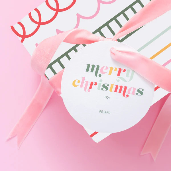 Merry Christmas To From Gift Tags | Joy Creative Shop
