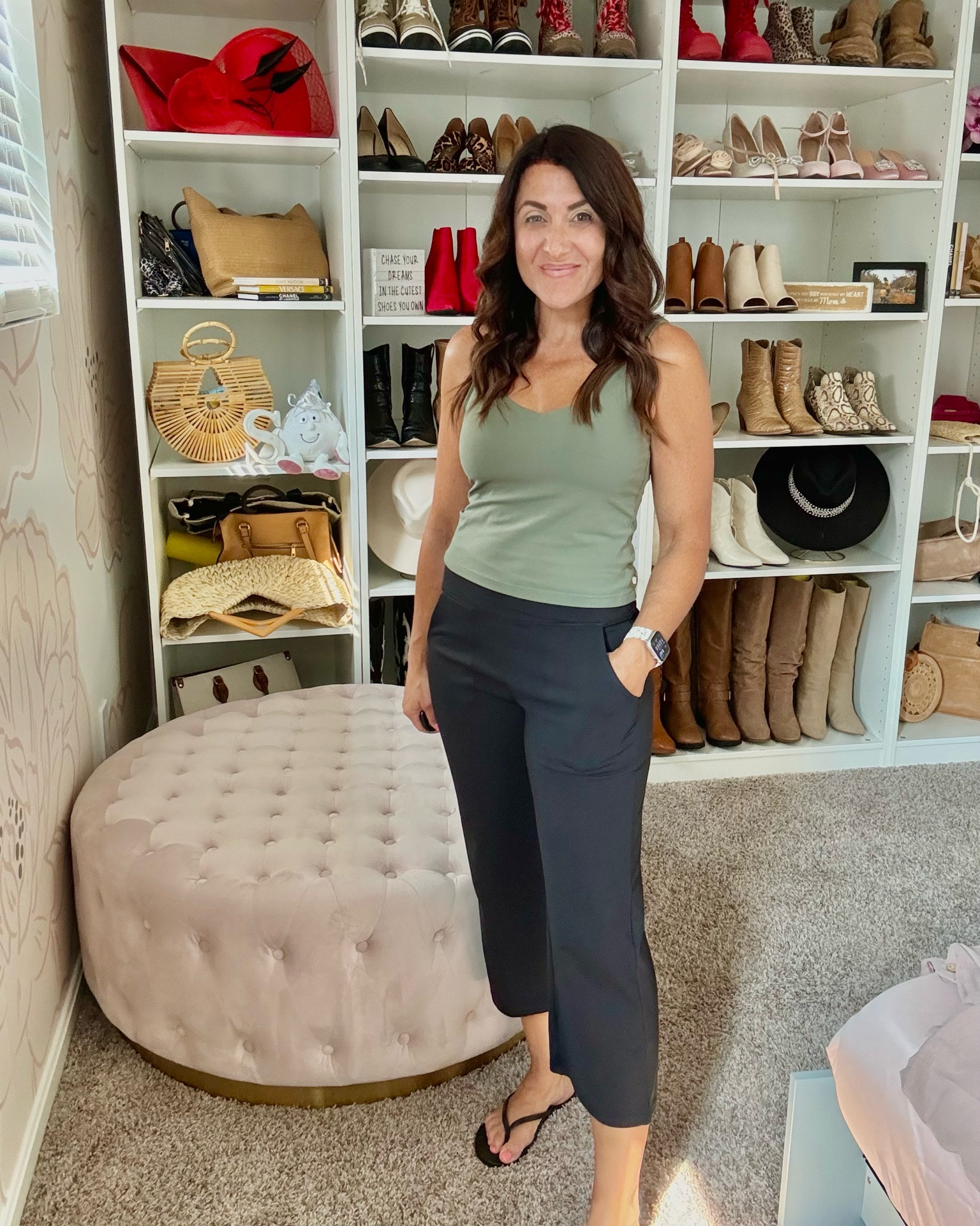 Lounge pants wide leg.   Amazon.  
Try on.  Workout outfit. 

#LTKMidsize #LTKTravel #LTKFitness