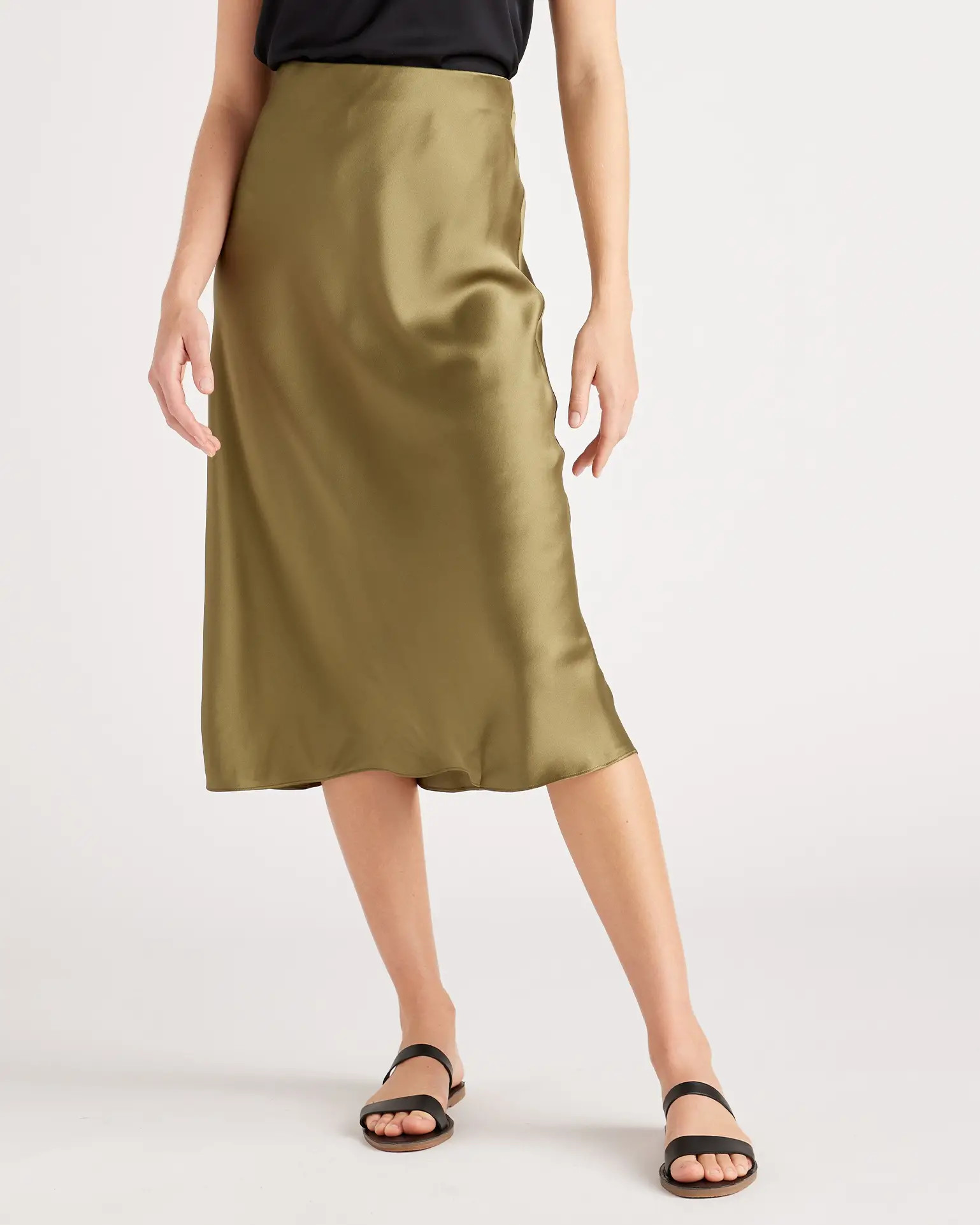 100% Washable Silk Skirt | Quince