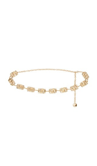 Gigi Chain Belt in Gold | Revolve Clothing (Global)