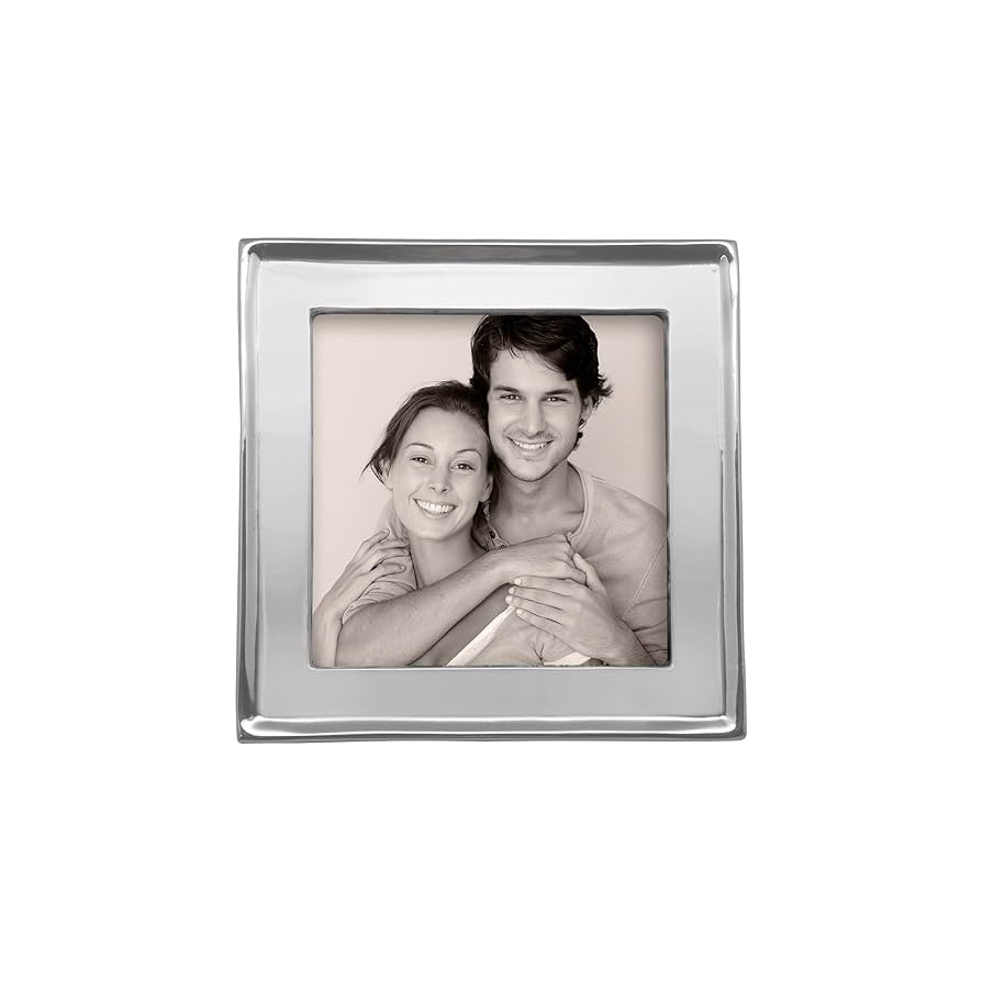 Mariposa Signature 4X4 Frame | Silver | Brillante | Frames | Decorative Photo Frames | Recycled S... | Amazon (US)