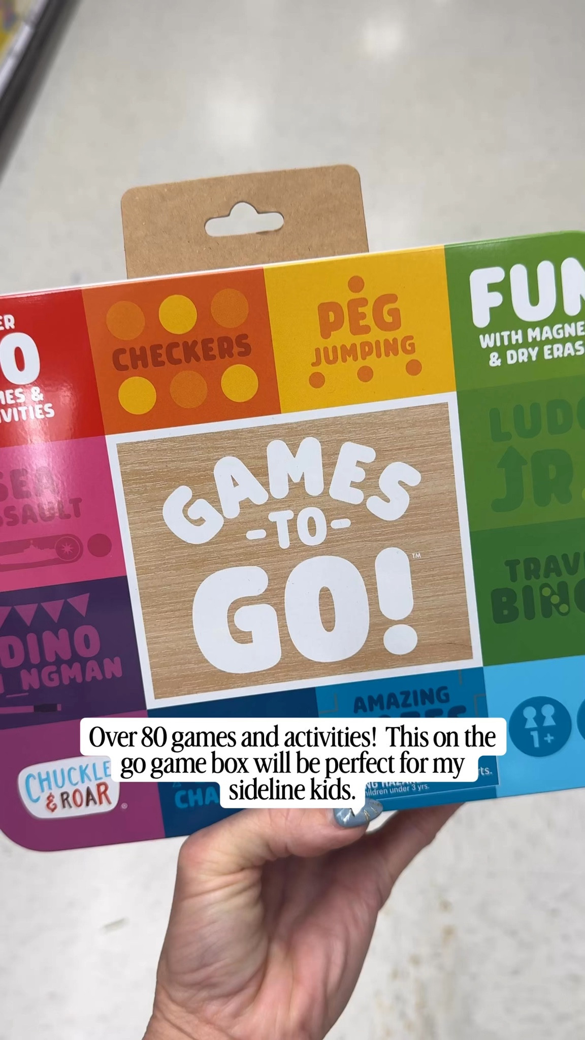 Target finds!  Bought this for my boys Easter basket!  Great for the sideline, siblings or travel activities on the plane this 80 activities and games and one is absolutely perfect for invite entertainment. 

#TravelActivities #EasterBasketStuffers #EasterBasketIdeas ￼￼

#LTKmomlife #LTKKids