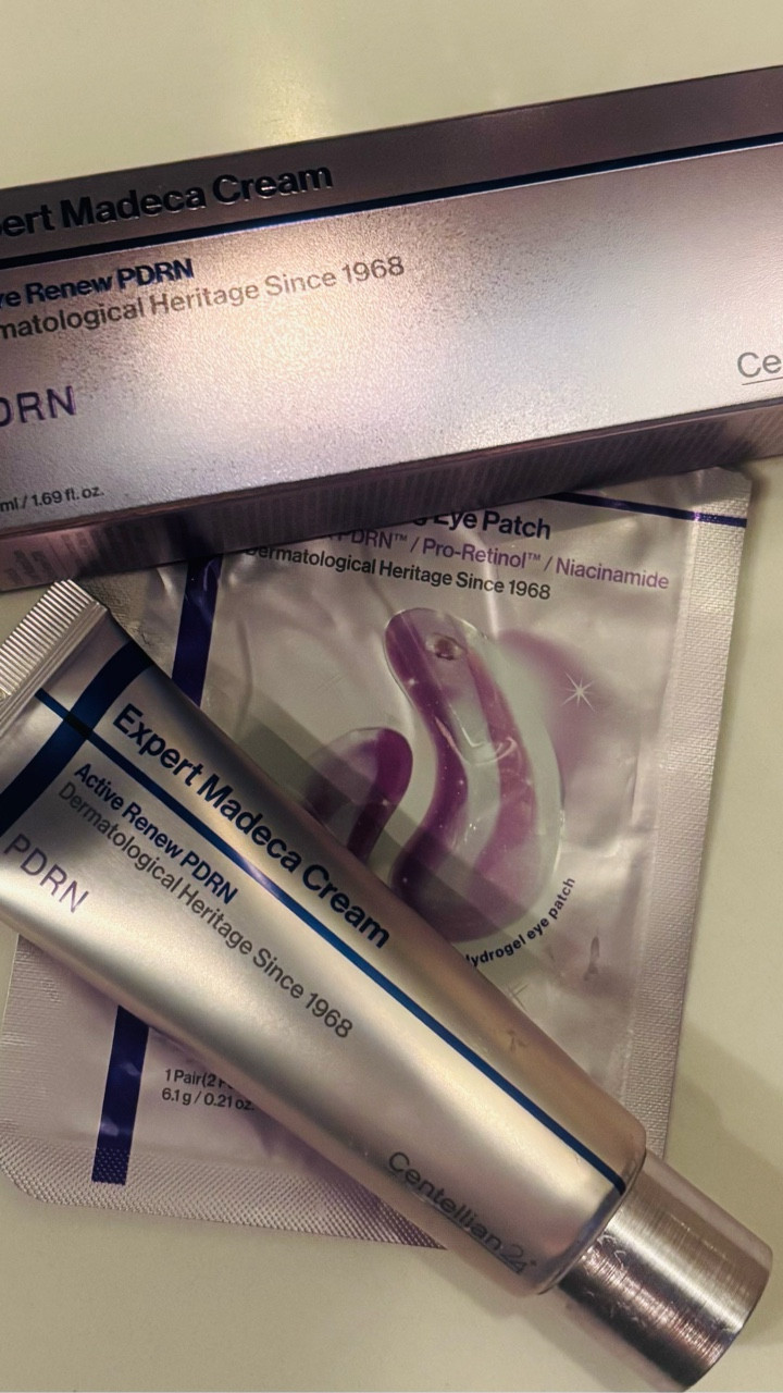 Winter Must Haves for Glowy  Hydrated skin from @centellian24_global 

Meet the 
✨ Expert Madeca Cream active renew PDRN 
This cream will give you instant firming.  I noticed an immediate improvement in my skin’s hydration plus I felt less puffy.  I am also going to use this next time I have a skin treatment to promote quicker skin recovery.  The ingredients include Salmon, Centella,Heartleaf, Rose &  Marine.

✨ 360° Shot  PDRN glowing eyepatch 
I loved how easy it was to adhere these to my undereye.  I noticed a nice difference in my undereye area immediately.  Less puffiness with so much firming.  Teca, plus  Multi molecule  PDRN complex.  Peptides are really so effective and this one has  Retinol Botox like  acetyl  hexapeptide. 

✨this pair will definitely be your favorite with PDRN-powered routine for firmer, lifted, and renewed skin.

Available on Amazon on the Centellian 24 page 
#Centellian24 #ExpertMadecaCream #PDRN #Posttreatment
#pharmacybeauty