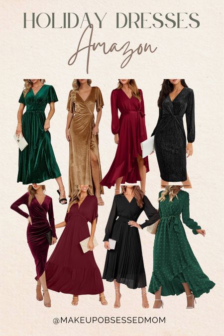 Step into style this holiday season with these affordable dresses from Amazon! These would also be perfect to wear as a wedding guest!
#petitefashion #midlifestyle #formalwear #wardroberefresh

#LTKwedding #LTKstyletip
