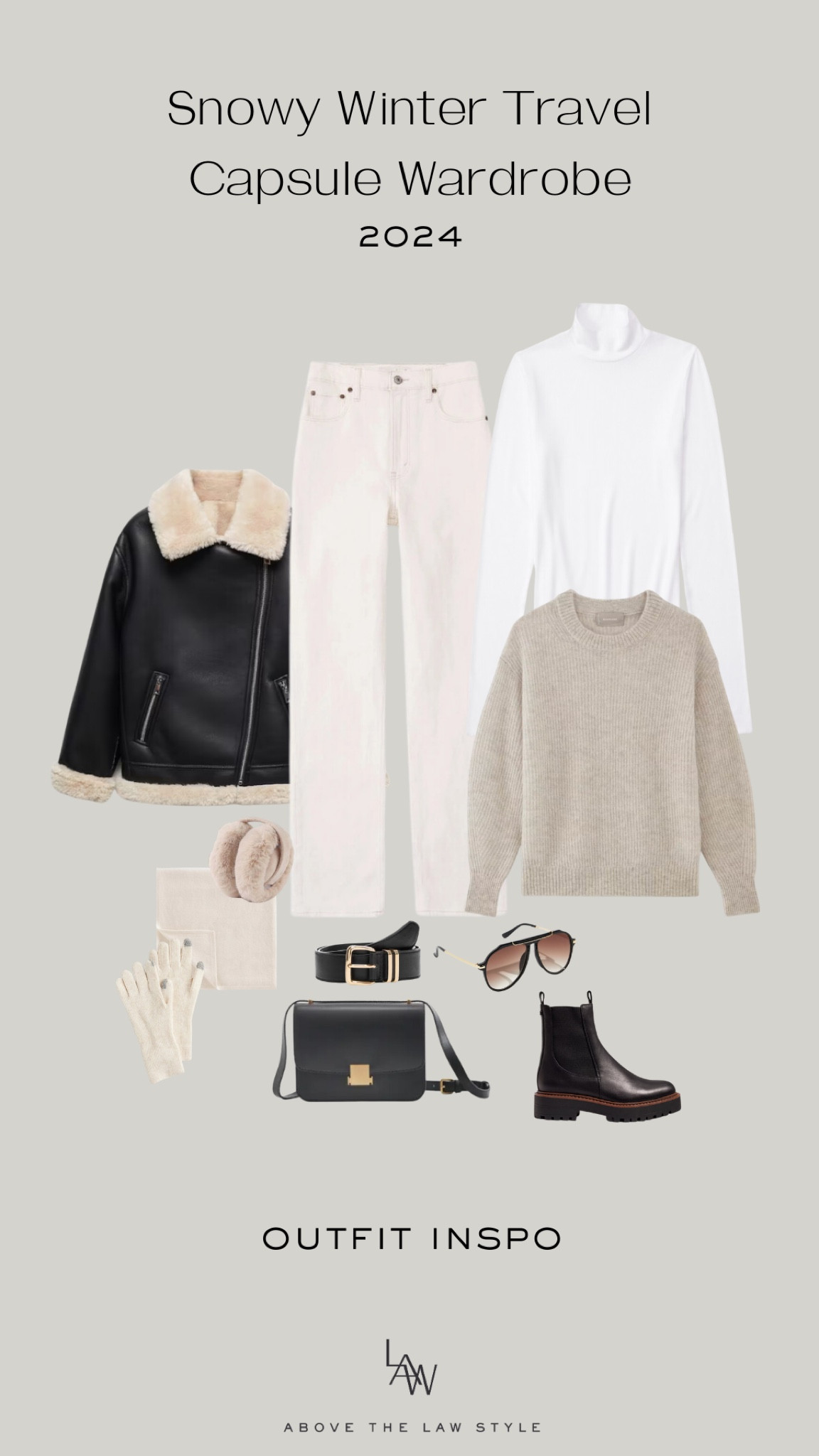 Snowy Winter Travel Capsule Outfit Idea

#LTKfindsunder100 #LTKfindsunder50 #LTKstyletip