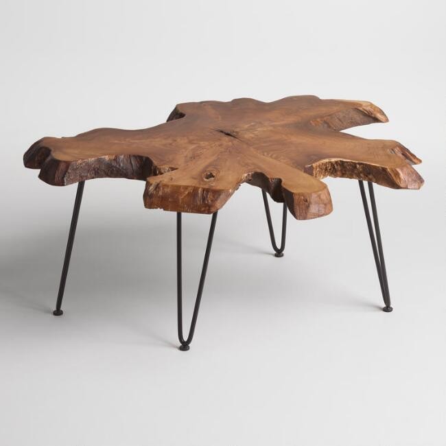 Wood Slice Coffee Table | World Market