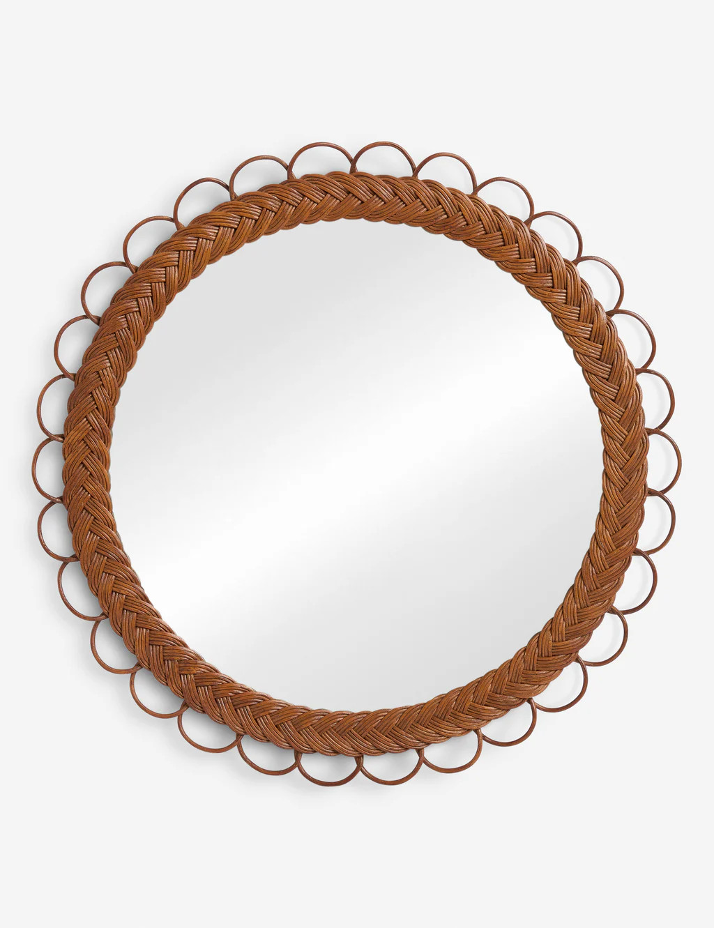 Zaniyah Round Mirror | Lulu and Georgia 