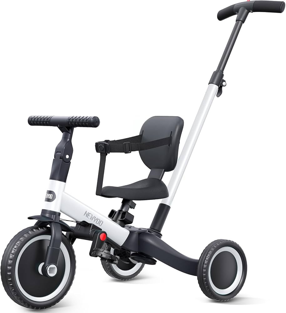 newyoo Toddler Bike, 4 in 1 Tricycles for 1,2,3 Year Olds, Balance Bike, Birthday Gift and Toy fo... | Amazon (US)