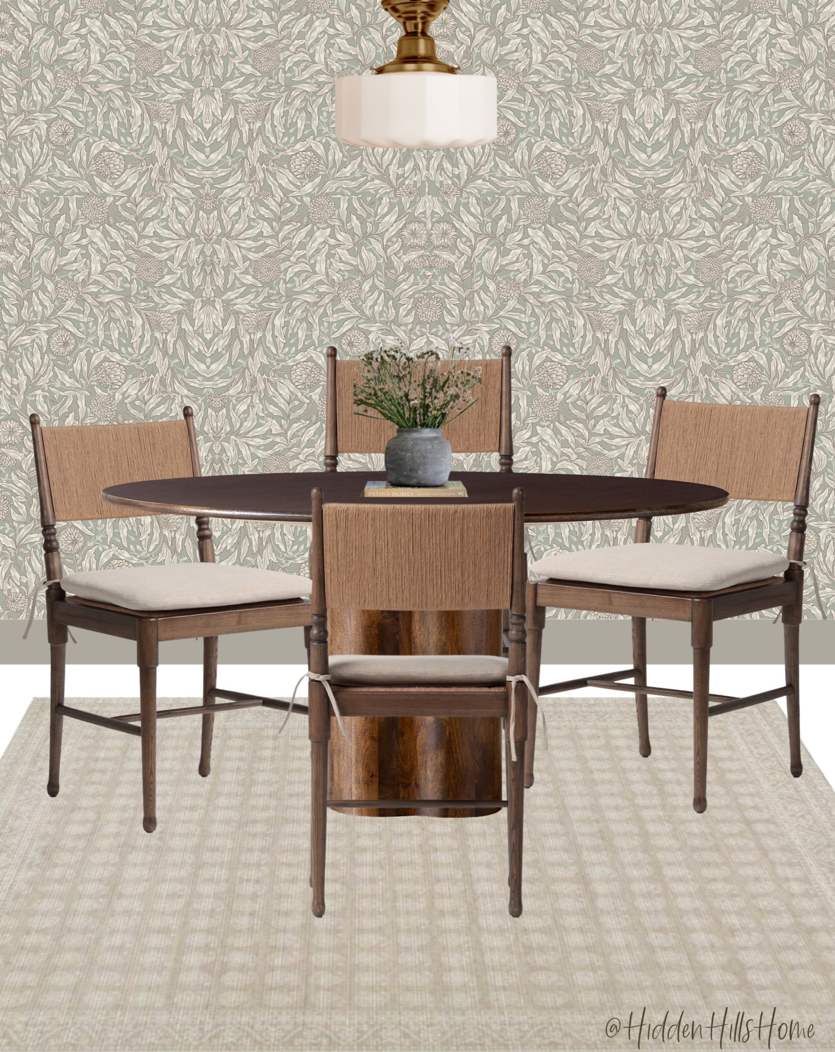 Dining room decor ideas, dining table, dining chairs, round dining table, wallpaper, home decor ideas, mood board 

#LTKHome #LTKSaleAlert #LTKSeasonal