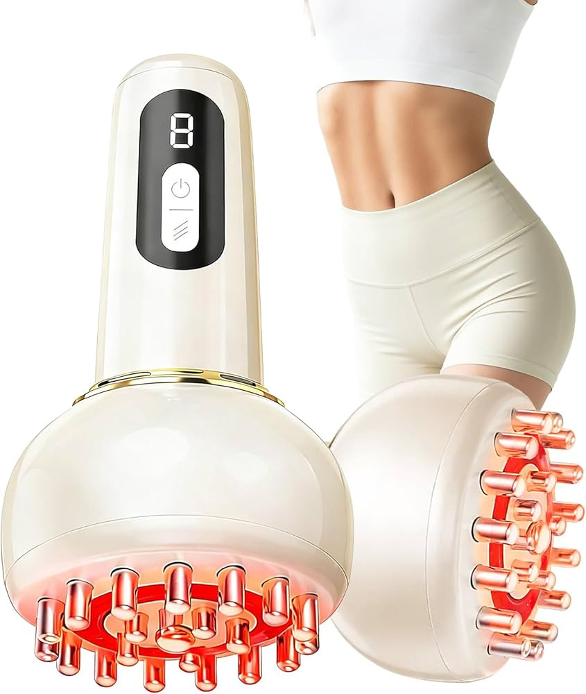 Lymphatic Drainage Massager & Anti Cellulite Massage Tool, for Legs, Arms & Belly, Body,Helps Red... | Amazon (US)