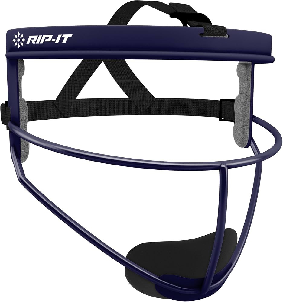 RIP-IT Original Defense Softball Face Mask, Lightweight, Protective Fielder's Softball Face Shiel... | Amazon (US)