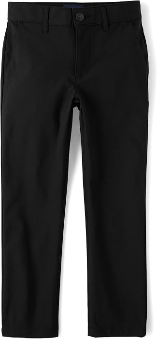 The Children's Place Boys' Quick Dry Straight Chino Pants | Amazon (US)