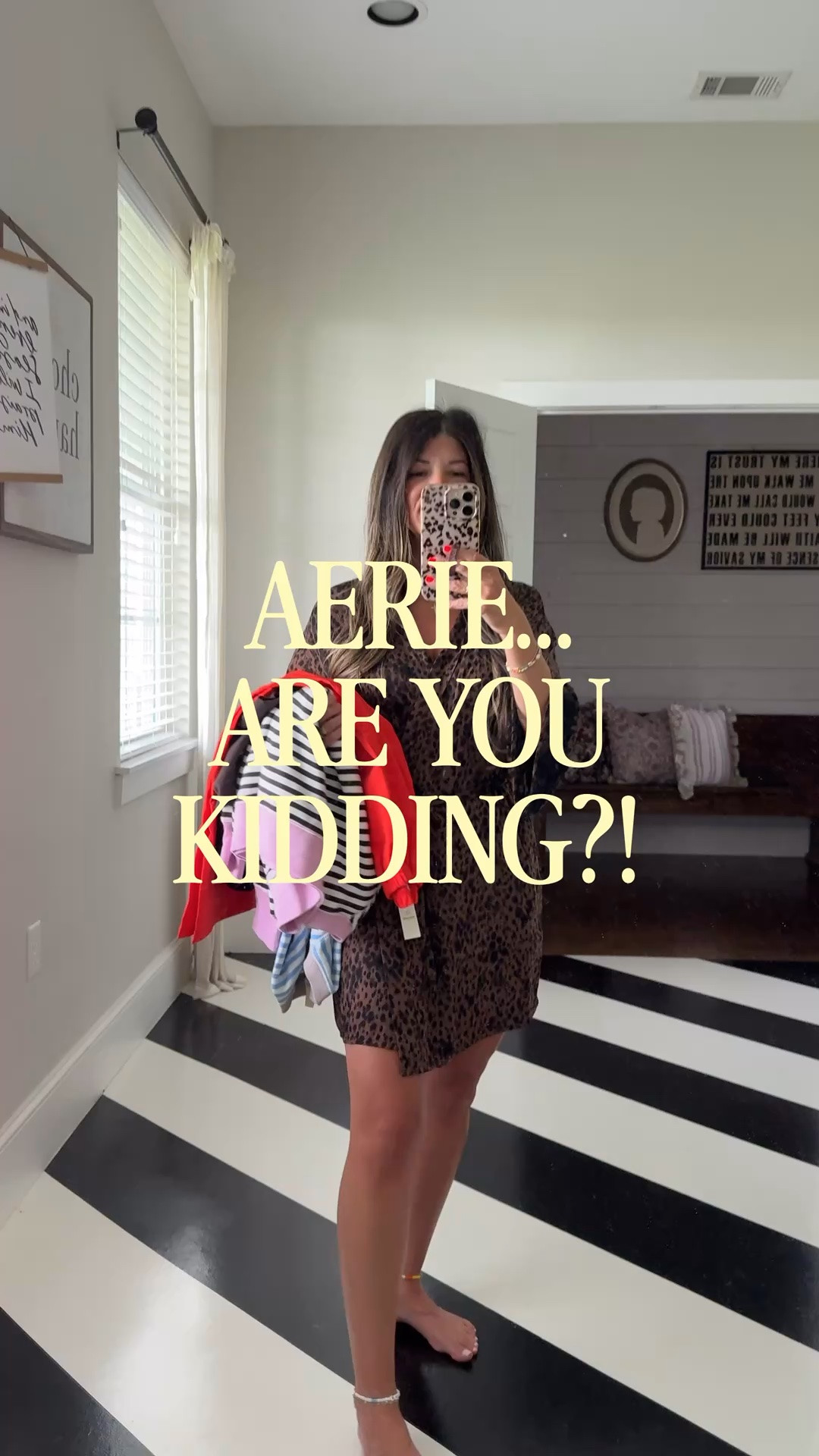 Aerie haul! Stripe sweatshirt xs, trouser chino barrel pants xxs (size down), stripe boyfriend tee small & everything else xs! 
They always have the best comfy casual outfits! 

@Aerie  #aeriereal

#LTKmomlife #LTKPetite #LTKOver40