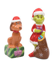 The Grinch And Max Salt And Pepper Shakers | TJ Maxx