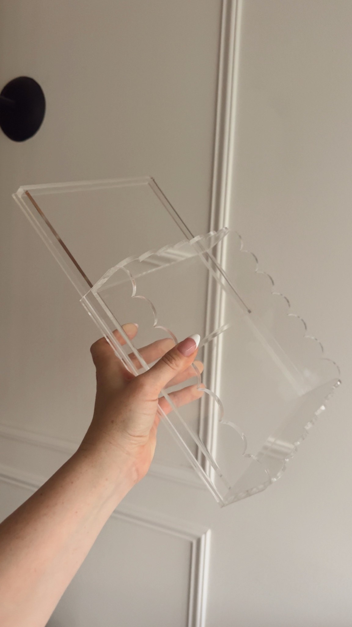 Needlepoint finish idea! This tray is only $31

#LTKFindsUnder50