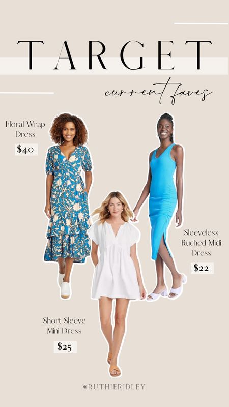I am loading up on all these dresses from Target for the spring!! Just added these three to my closet!

#LTKunder100 #LTKstyletip #LTKunder50