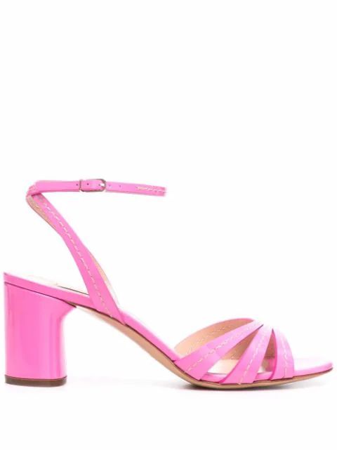 strappy block-heel sandals | Farfetch (RoW)