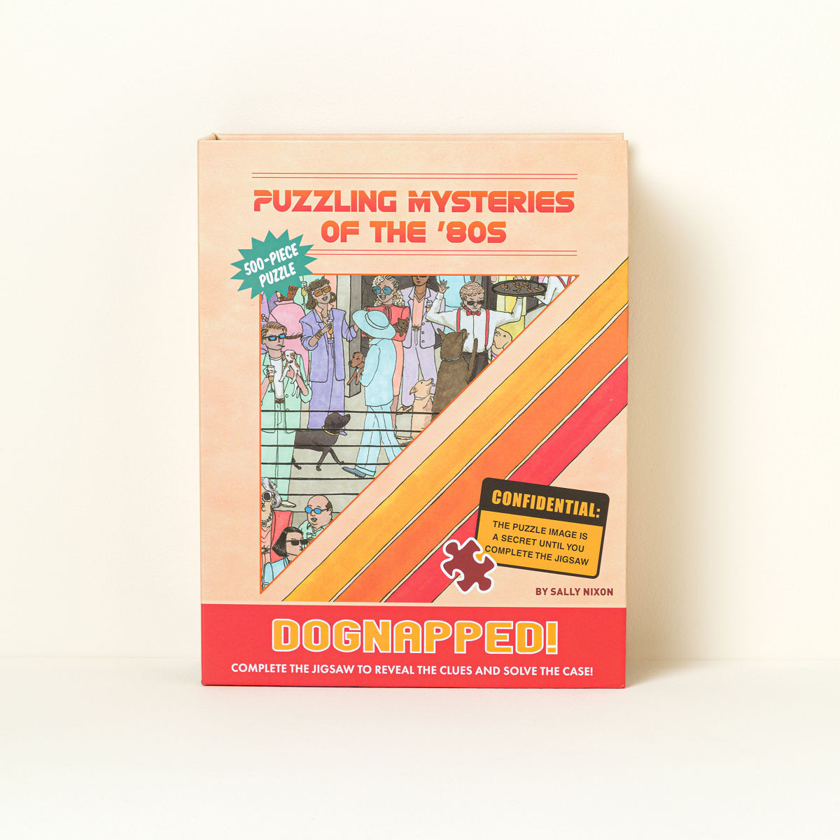 80's Murder Mystery Jigsaw Puzzle: Dognapped! | UncommonGoods