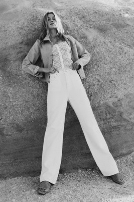 Pistola Cassie High-Rise Straight-Leg Jeans | Anthropologie (US)