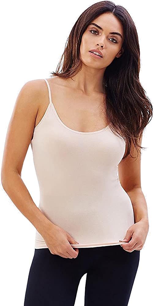 Boody Body EcoWear Women’s Cami, Scoop Neck Camisole, Soft Breathable, Lightweight Slim Fit, Bamboo  | Amazon (US)