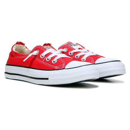 Not available in any stores. Grab here these red converse shorelines in women sizes 

#LTKSeasonal #LTKshoecrush #LTKSale