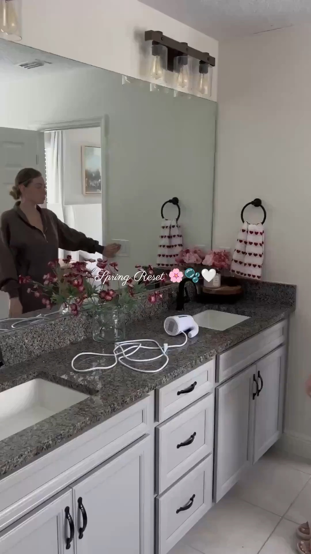 A little spring refresh around the house 🌸🫧  

Swapping out the Valentine’s decor for Easter & spring touches, wiping down mirrors and surfaces, freshening up the bedroom, and giving our sweet pup a few extra cuddles in between 🐶🤍

Everything linked on LTK 🛍️

#ltkhome #springrefresh #homespringdecor #cozyhomevibes #aestheticvlog #softinfluencervibes #springreset #easterdecor #homerefresh #sundayreset

#LTKSpringSale #LTKSeasonal #LTKHome