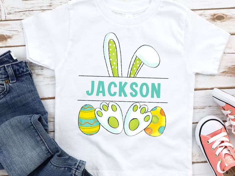 Personalized Easter Shirts for Kids, Matching Easter Shirts, Cousin Crew Easter Tees, Toddler Eas... | Etsy (US)