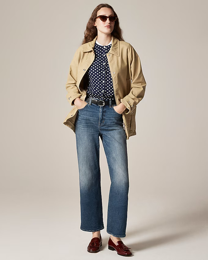 Petite curvy slim-wide jean | J. Crew US