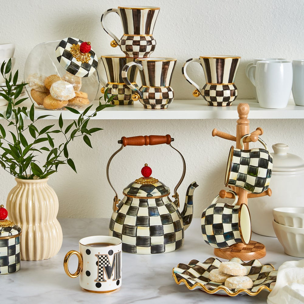 Courtly Check Mug | MacKenzie-Childs