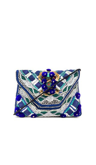Antik Batik Margot Clutch in Indigo | Revolve Clothing