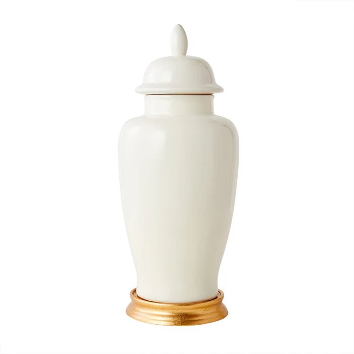 Pearl White Empire Jar | Caitlin Wilson Design