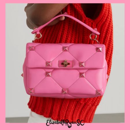 My favorite pink designer purses, bags, & totes that make extra special holiday gifts for her! This is Valentino and absolutely gorgeous!
#ltkitbag
#ltkseasonal
#ltktravel
Christmas Present 
Holiday Gifts
Designer Bags
Luxury Gifts

#LTKU #LTKGiftGuide #LTKHoliday
