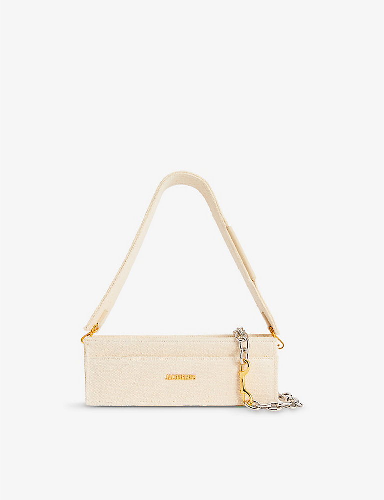 JACQUEMUS Le Sac Ciuciu cotton-blend shoulder bag | Selfridges