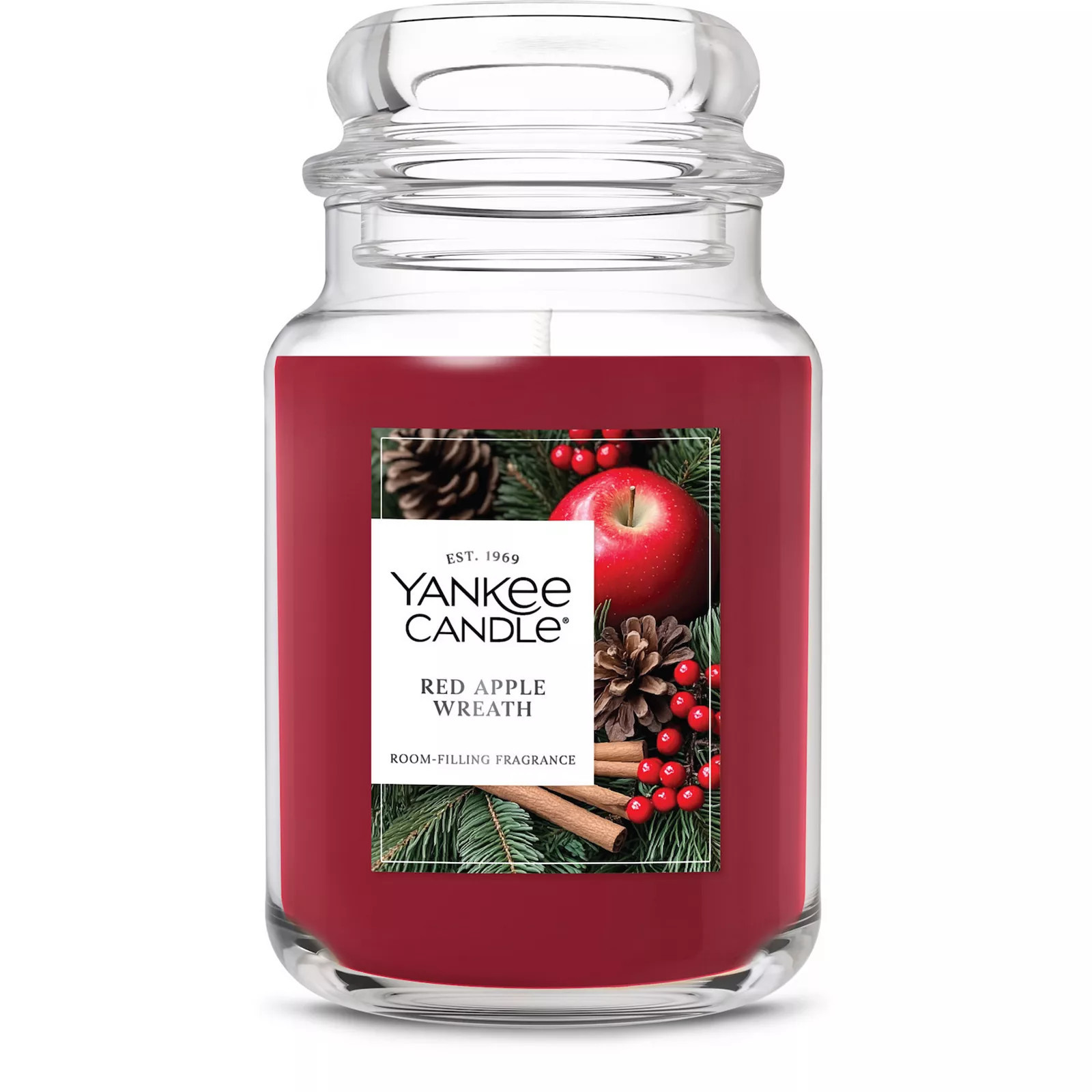 Yankee Candle® Red Apple Wreath 22 oz. Candle Jar, Multi | Kohl's