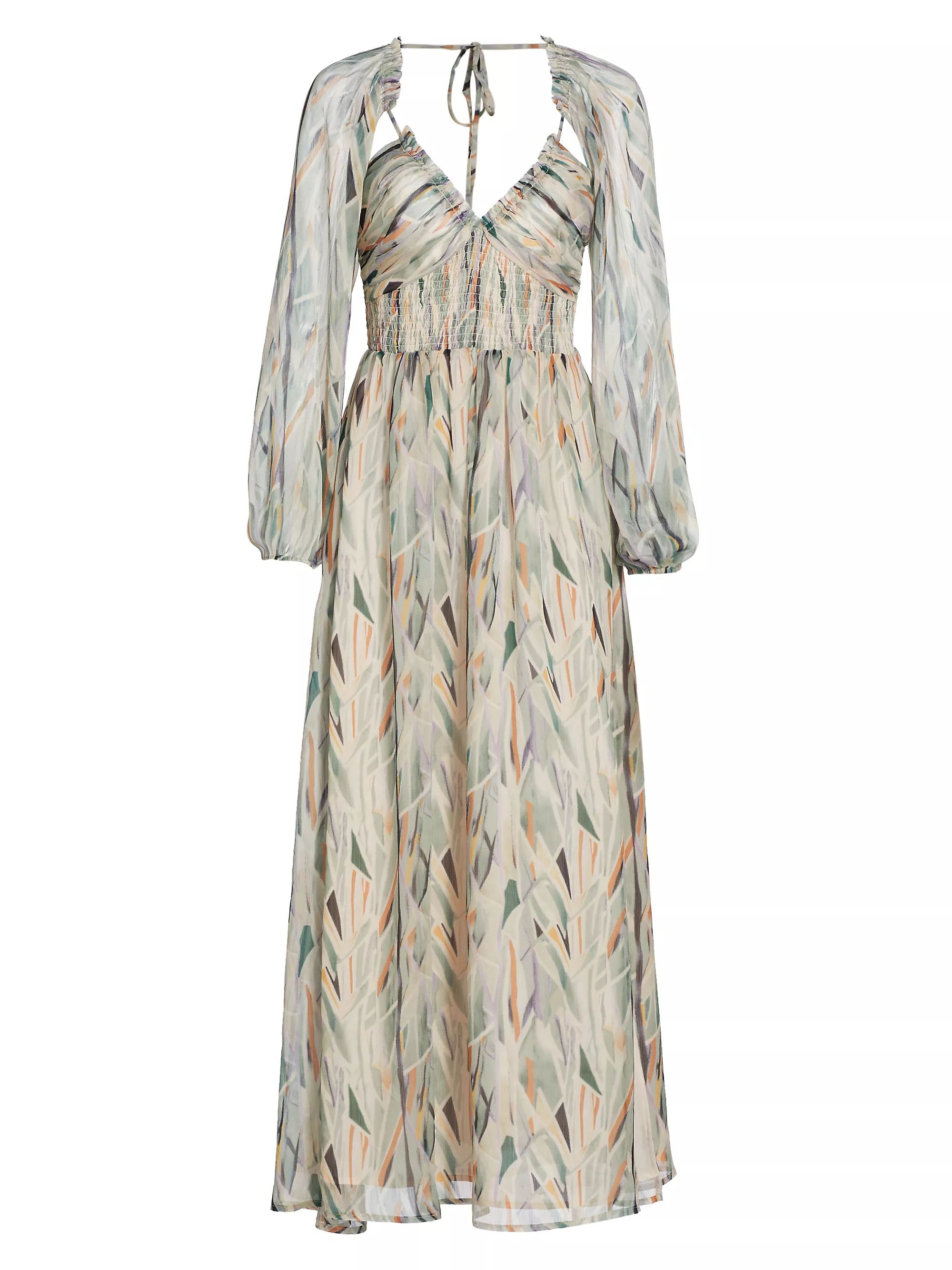 Jessamy Print Smocked Maxi Dress | Saks Fifth Avenue