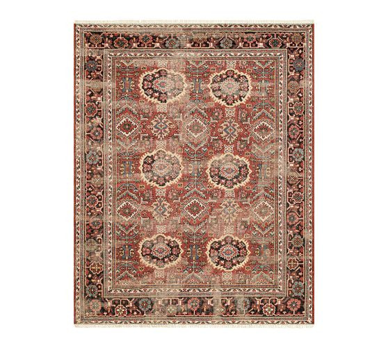 Tyson Hand-Knotted Wool Rug | Pottery Barn (US)