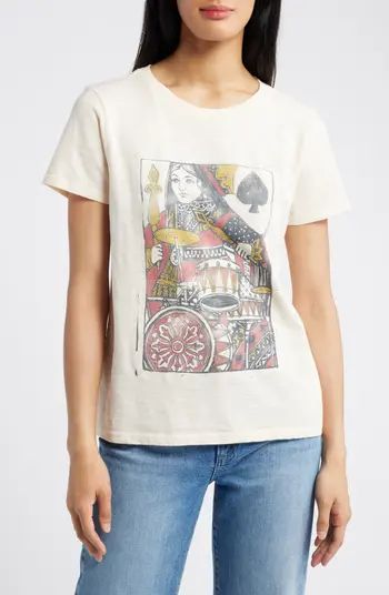 Queen of Spades Cotton Slub Graphic T-Shirt | Nordstrom