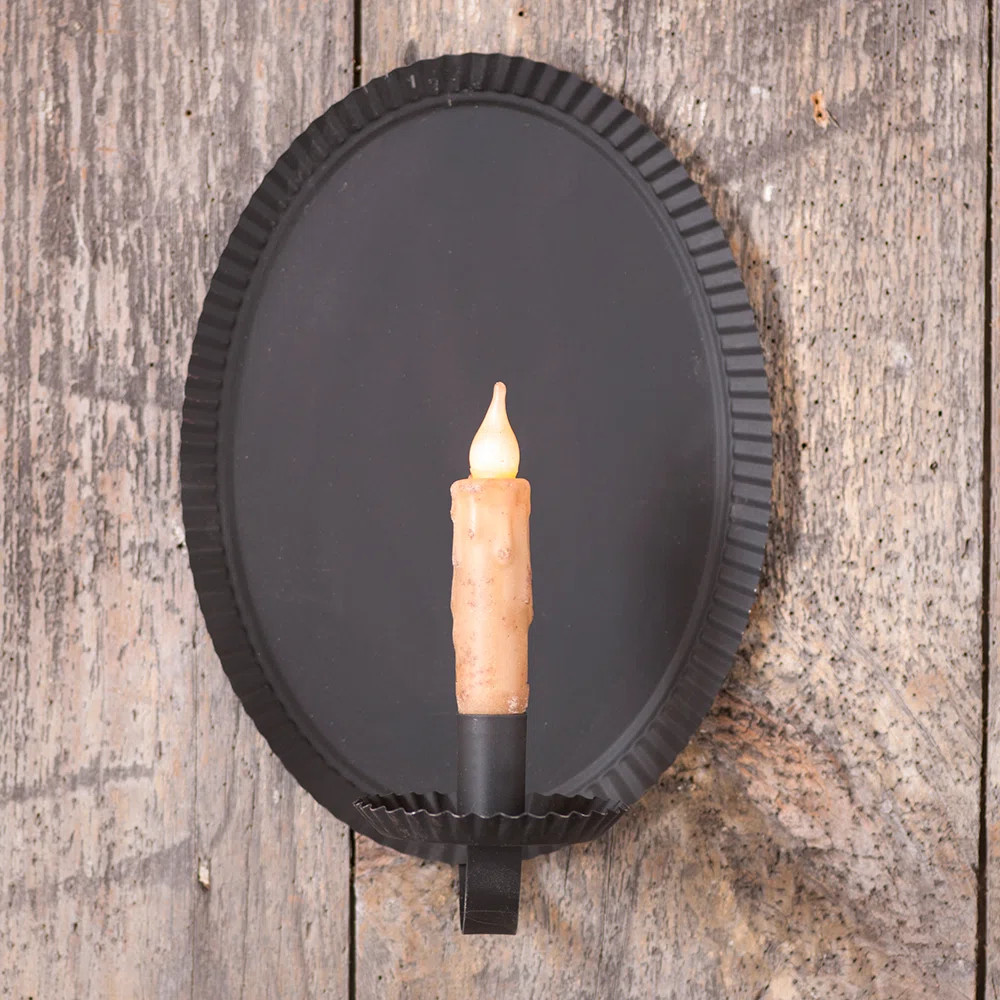Gracie Oaks Oval Tinner's Metal Sconce & Reviews | Wayfair | Wayfair North America