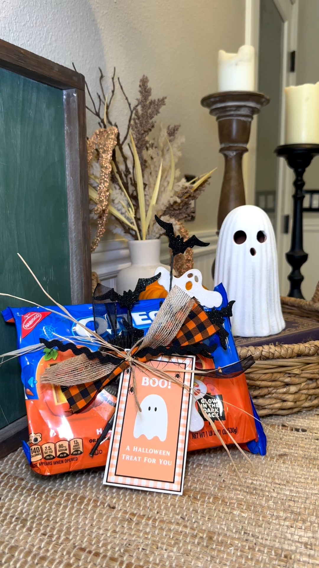 BOO A Halloween Treat For You! An easy & affordable Halloween gift. Drop on a neighbors porch, a teacher or co workers desk & more. Simple, sweet & spooky! 👻🎃

#LTKHome #LTKSeasonal #LTKHalloween