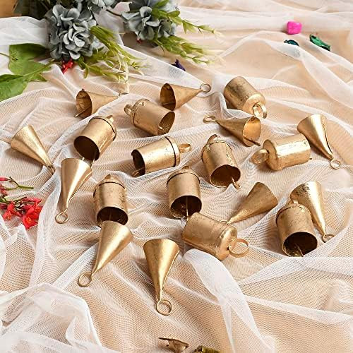 Amazon.com - KRATI EXPORTS Barn Bells in Small Sizes- 20 Distinctive Golden Rustic Bells - Full o... | Amazon (US)