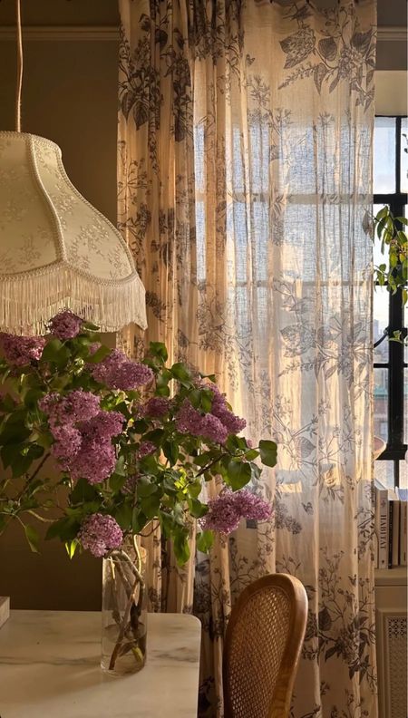 Floral linen curtains (the exact ones are sold out, but linking a nearly identical option) 

#LTKhome