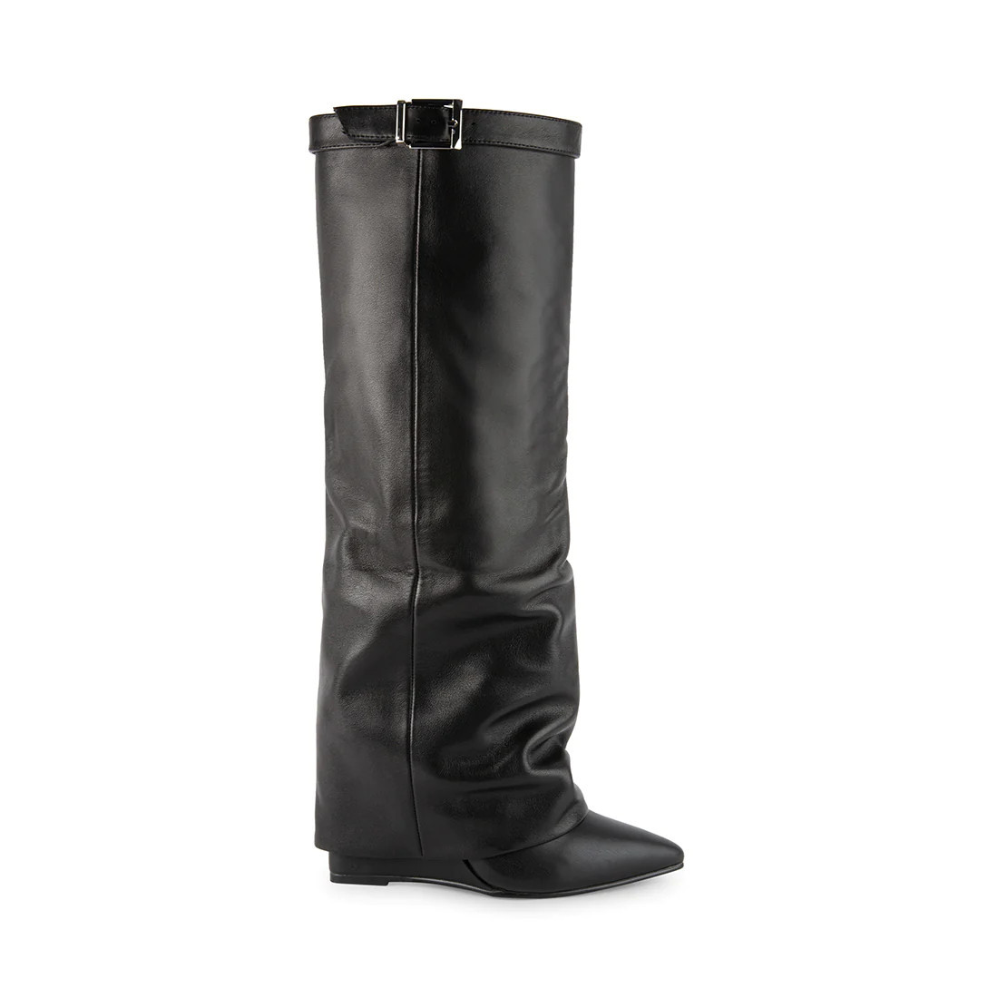 CORENNE BLACK LEATHER | Steve Madden (Canada)