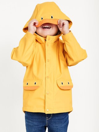 Water-Resistant Unisex Critter Hooded Jacket for Toddler | Old Navy (US)