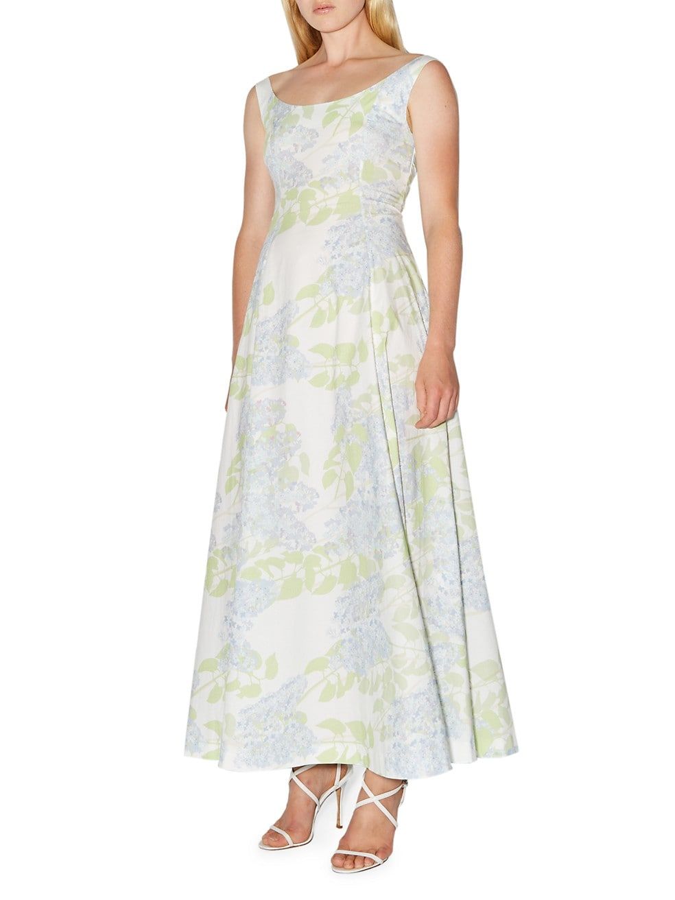 BERNADETTE Maudette Floral Fit-&-Flare Dress | Saks Fifth Avenue