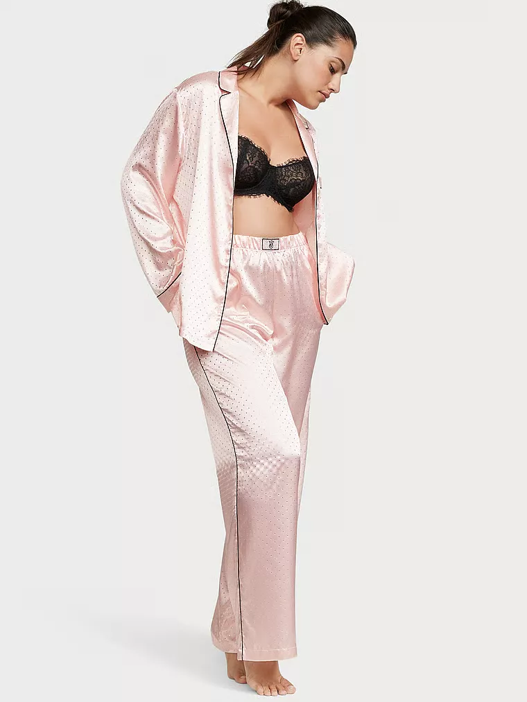 Satin Short Pajama Set  Victoria's Secret Australia