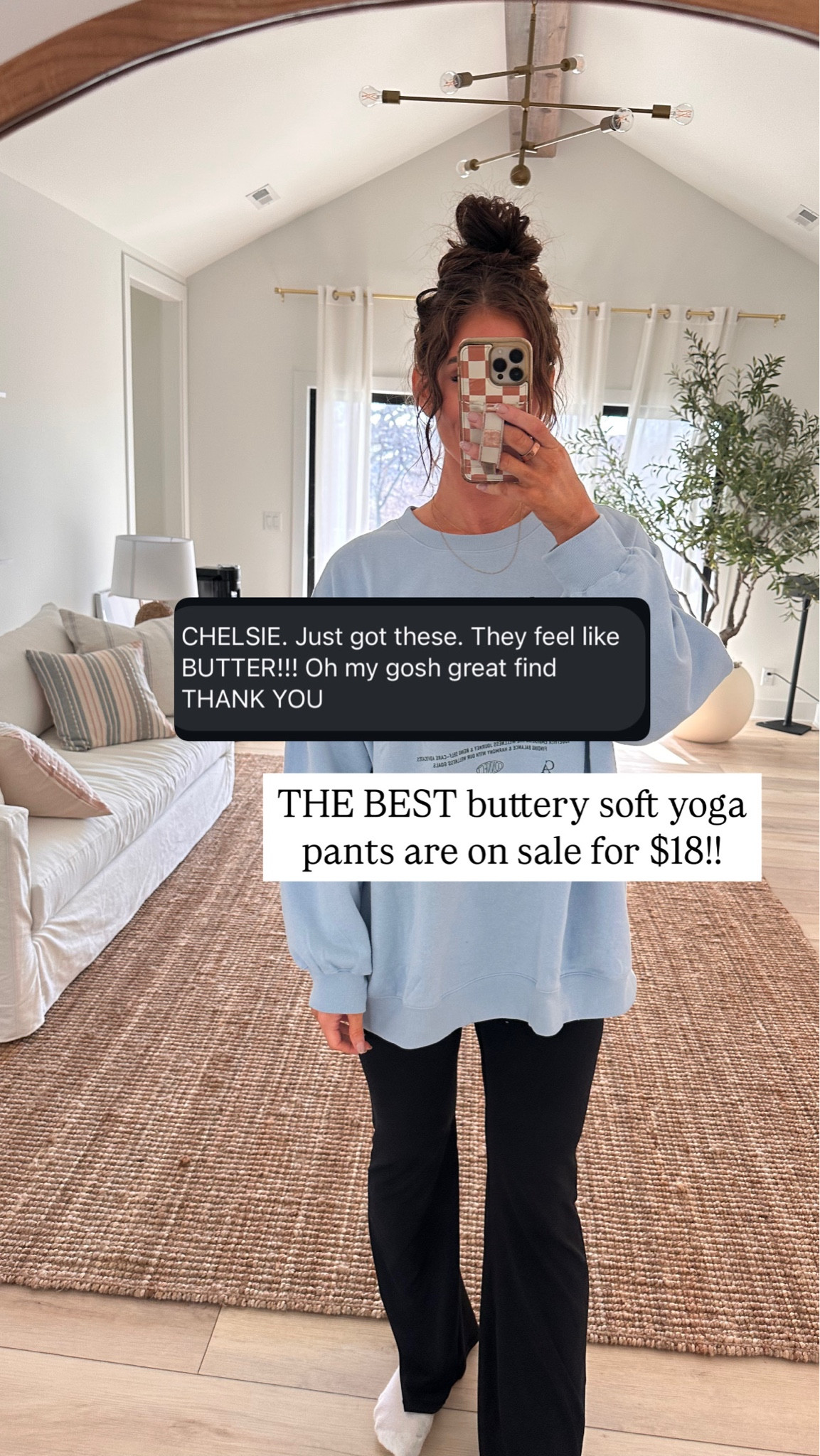 These yoga pants are buttery, soft, high waisted, and have a slight flare. They come in several lengths options as well! On sale today. 

#LTKSaleAlert #LTKStyleTip #LTKFindsUnder50