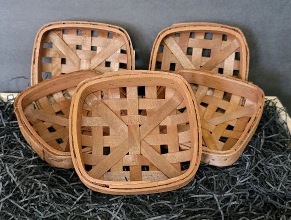 Mini Tobacco Baskets 5 Pcs Chocolate Brown | Etsy | Etsy (US)