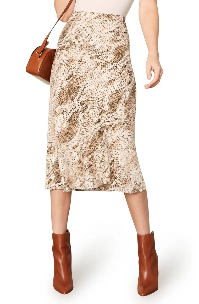 Linda Snake Print Skirt | Nordstrom